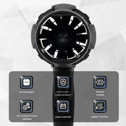 SOPLADOR DE ALTA PRESIÓN TURBODRY