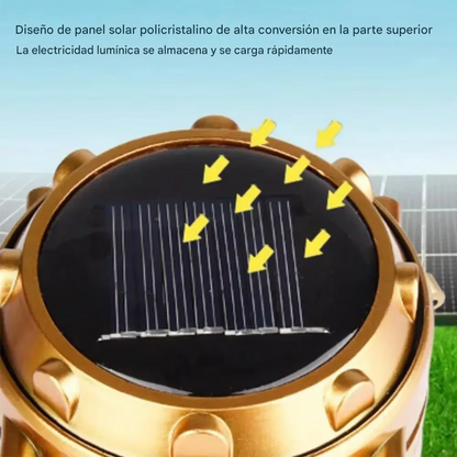 Lámpara Linterna Solar Multifuncional