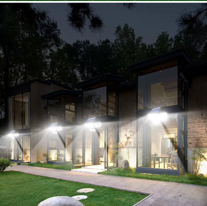 🌟 LÁMPARA SOLAR MULTI ÁNGULO 360°