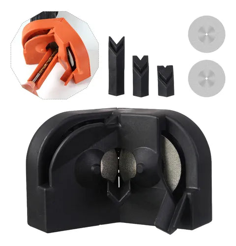 Afilador Universal de Brocas y Cuchillos 3 en 1 - Kit Compacto (Adaptable a Taladro)