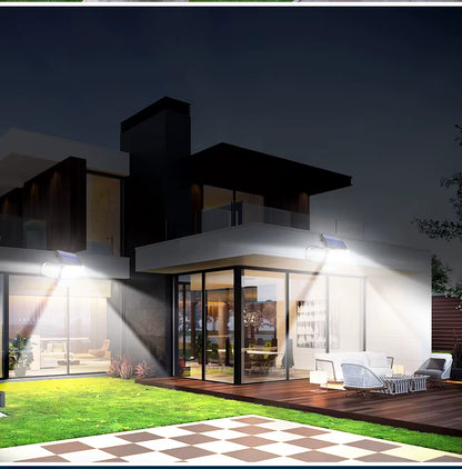 🌟 LÁMPARA SOLAR MULTI ÁNGULO 360°