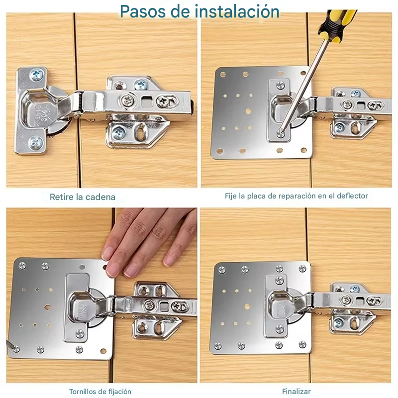Kit Reparación de Bisagras x8