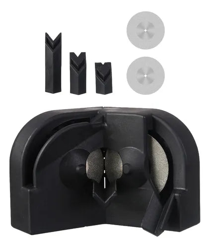Afilador Universal de Brocas y Cuchillos 3 en 1 - Kit Compacto (Adaptable a Taladro)