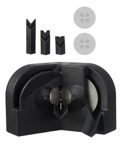 Afilador Universal de Brocas y Cuchillos 3 en 1 - Kit Compacto (Adaptable a Taladro)