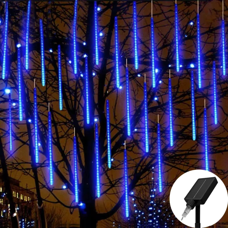 Cortina de Luces LED Lluvia de Meteoritos