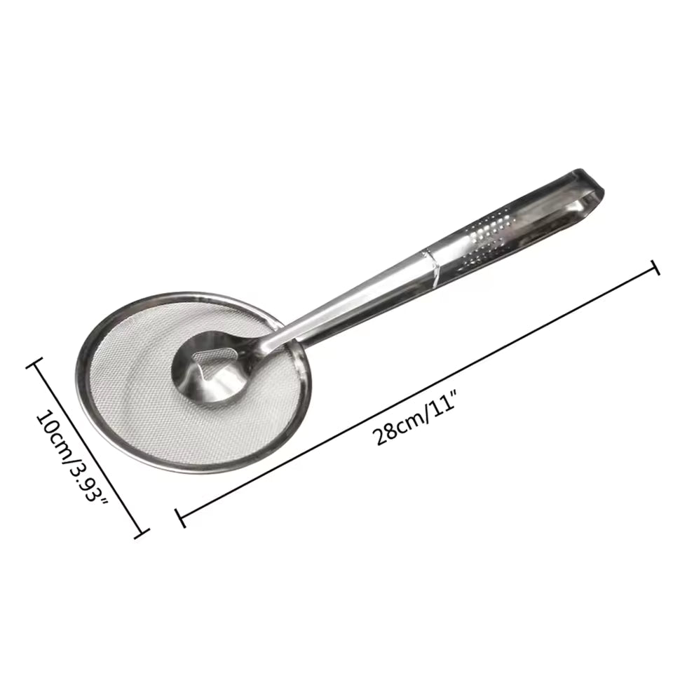 Pinza Colador 2 en 1 - Acero Inoxidable | Agarra, Escurre y Sirve Sin Quemarte