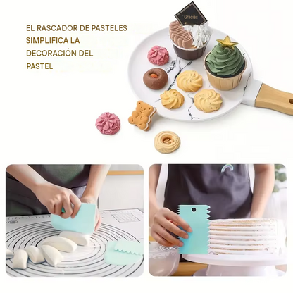 Kit de Repostería Profesional 137 Piezas Decora Tortas Como un Experto