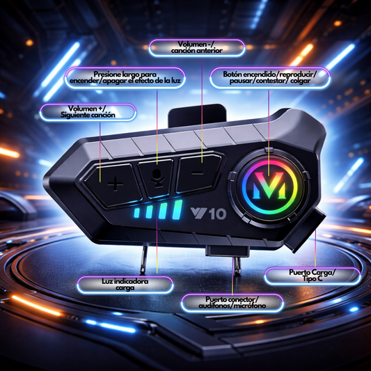 Auriculares Inteligentes para Moto