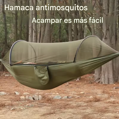 Hamaca Premium Con Toldillo Antimosquitos