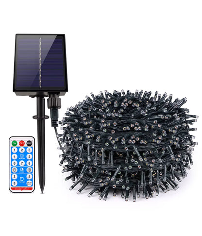 Luces Solares LED 10M - 100 Luces que Decoran sin Aumentar tu Recibo