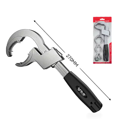 Llave Cocodrilo 3 en 1 – Una Llave, 3 Soluciones