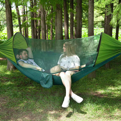 Hamaca Premium Con Toldillo Antimosquitos