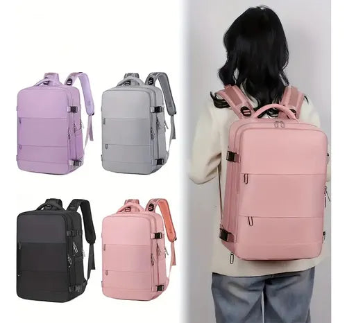 Mochila Multifuncional Ahorradora de Espacio