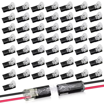 Conector LED D2 de Conexión Rápida x50 Piezas