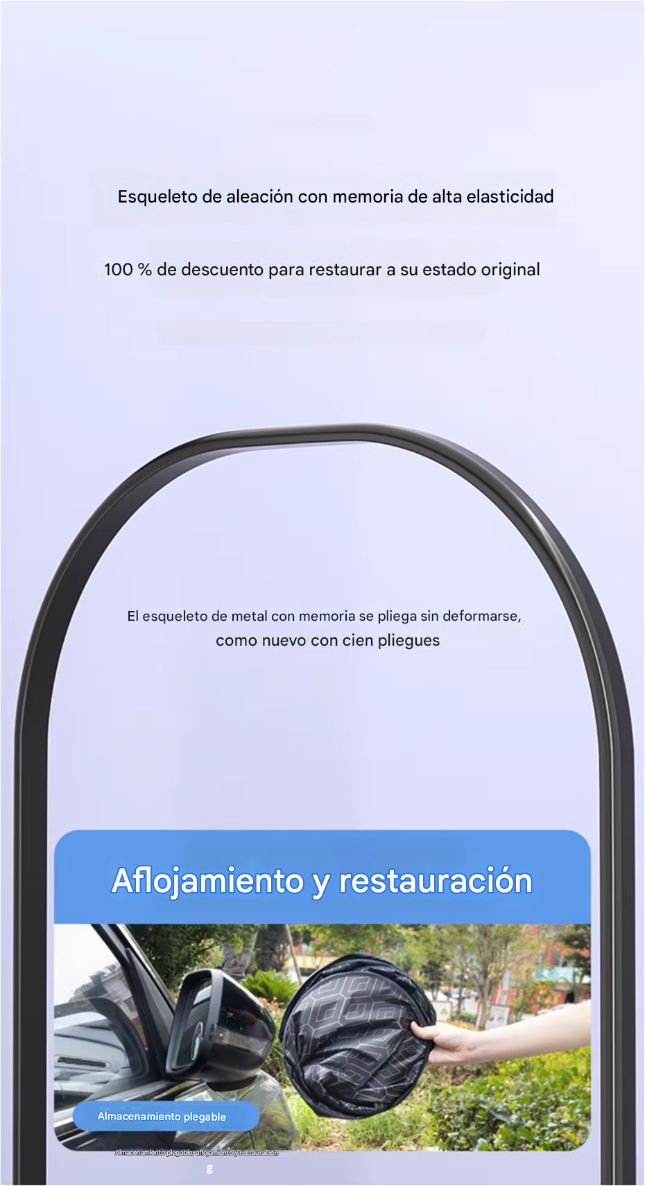 Parasol Refrescante para Auto