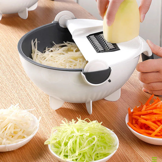 Rallador 9 En 1 Prepara tus comidas en segundos y sin esfuerzo