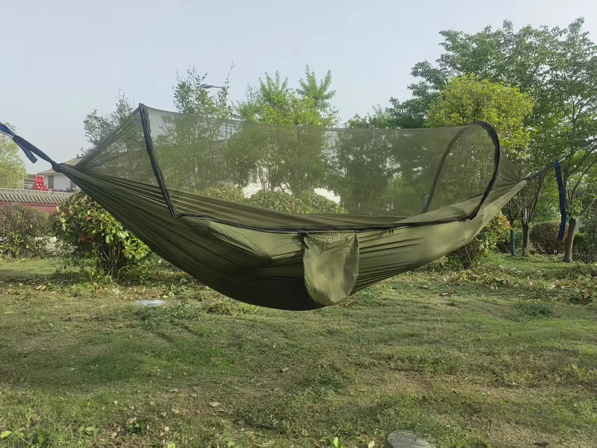 Hamaca Premium Con Toldillo Antimosquitos