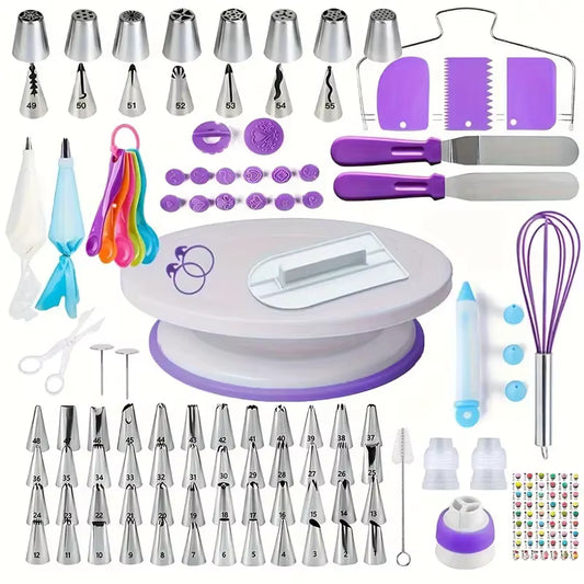 Kit de Repostería Profesional 137 Piezas Decora Tortas Como un Experto
