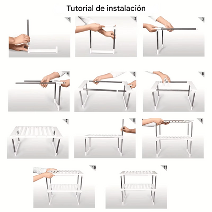 Organizador Modular Expandible de 2 Niveles