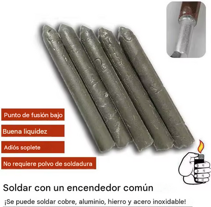Varillas de Soldadura en Frío x6 – Repara Fugas y Metales Fácilmente
