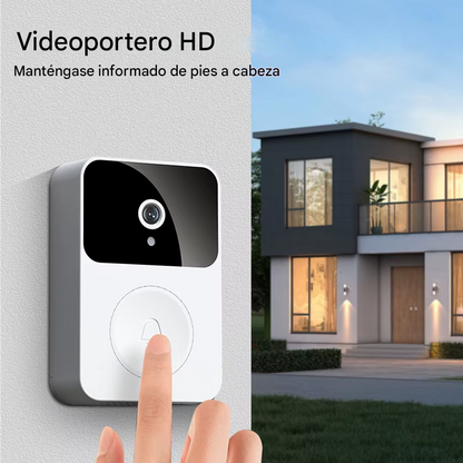 Timbre Inteligente Con Cámara y Altavoz