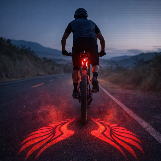 Luz Trasera Premium Alas con Proyección Láser