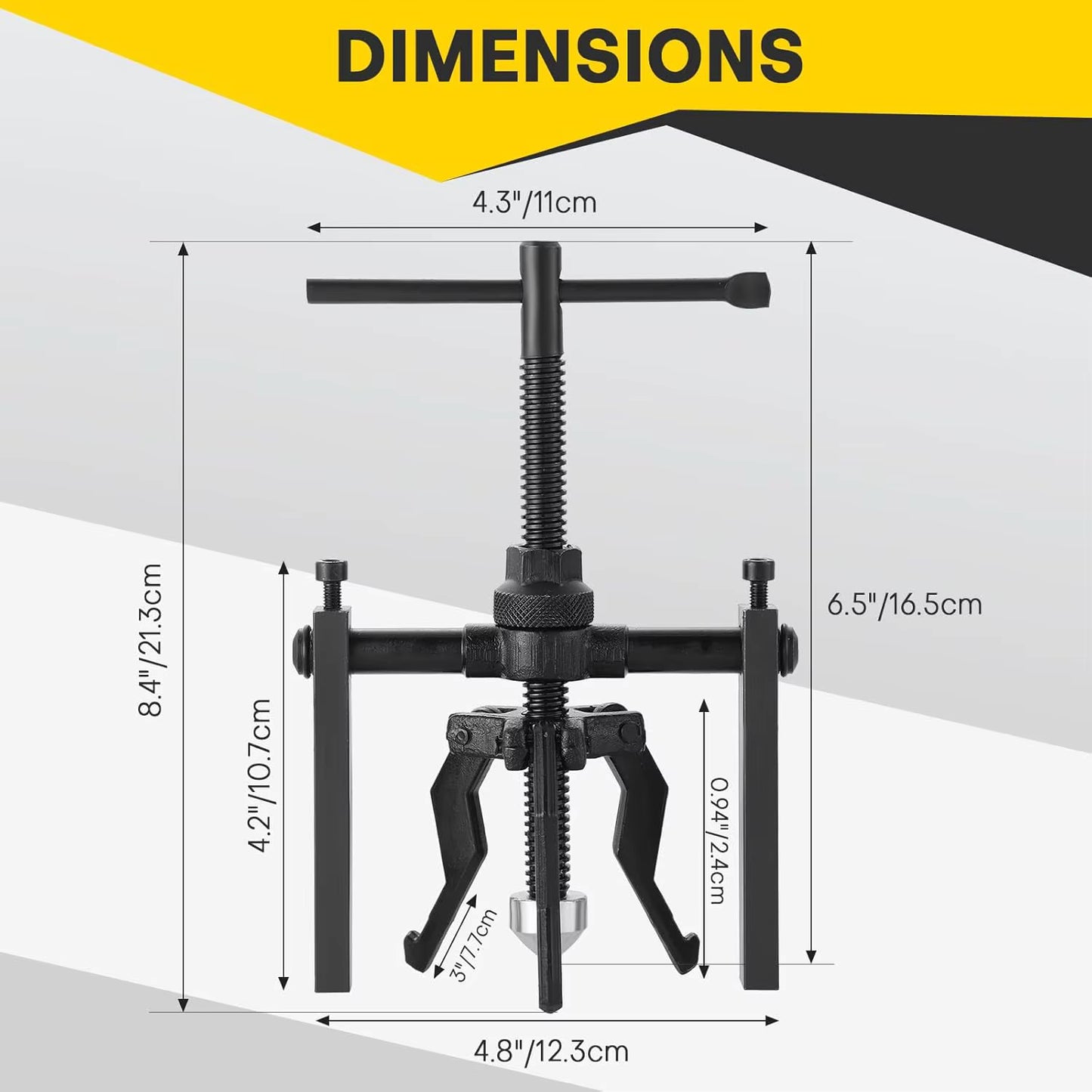 EXTRACTOR DE RODAMIENTOS 3 GARRAS – ACERO TEMPLADO