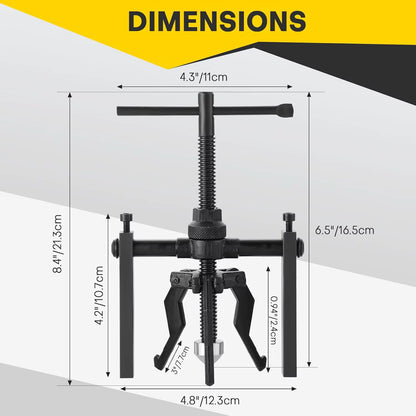 EXTRACTOR DE RODAMIENTOS 3 GARRAS – ACERO TEMPLADO