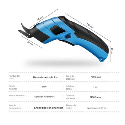 Tijera Automática Multiusos Recargable