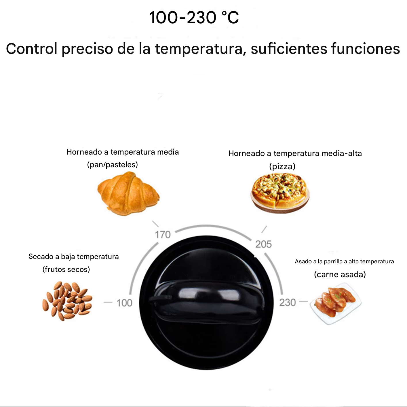 Horno Multifuncional 3 en 1