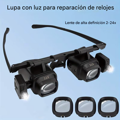 Gafas Con Ultra Zoom Accesorios Intercambiables