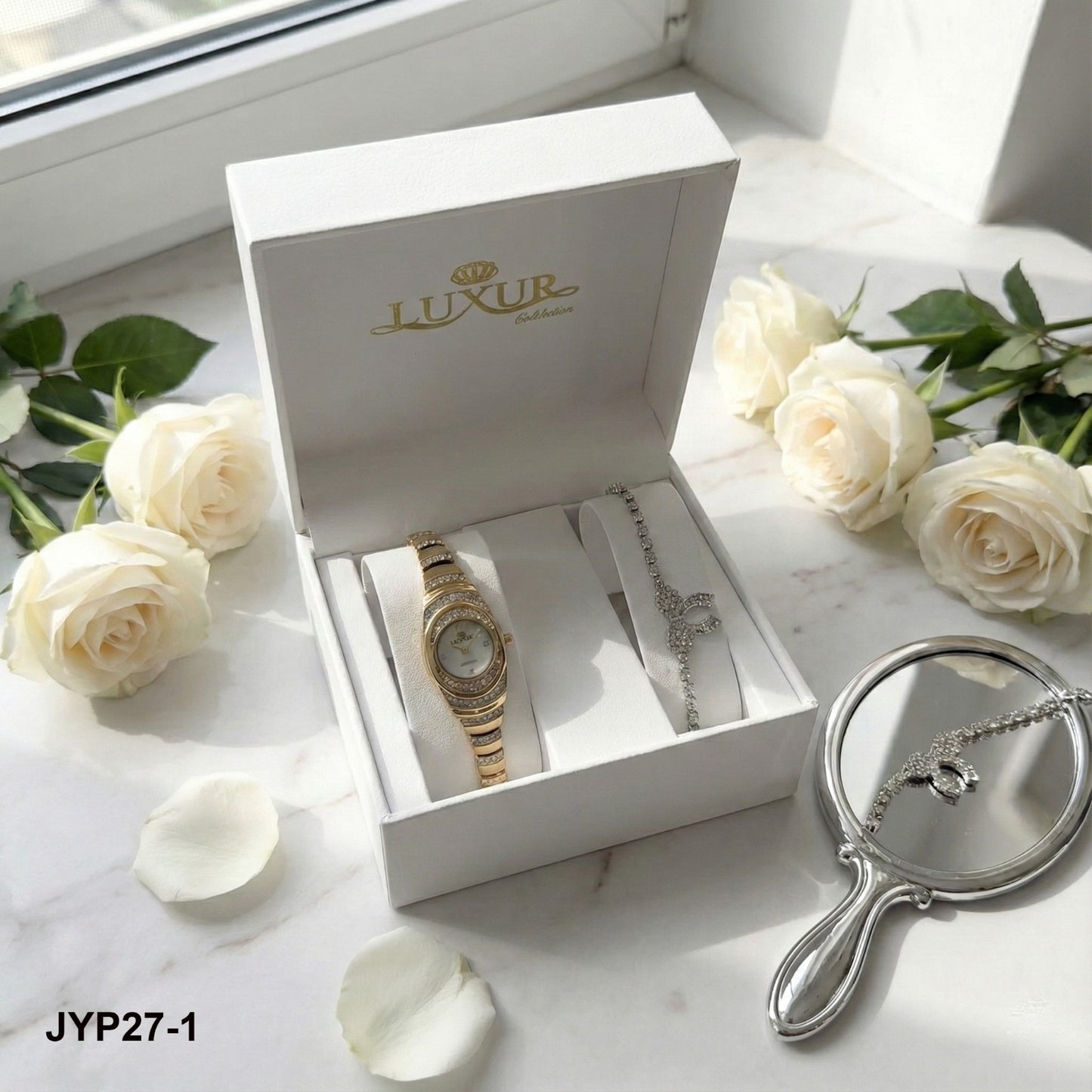 SET LUXUR – Reloj + Pulsera [Estuche de Lujo GRATIS]