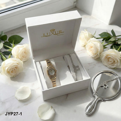 SET LUXUR – Reloj + Pulsera [Estuche de Lujo GRATIS]