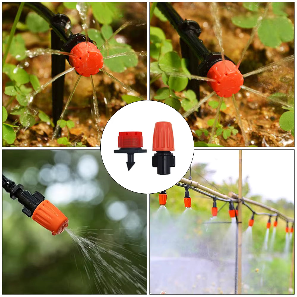 Set De Riego Por Goteo Automático Para Jardín Y Plantas