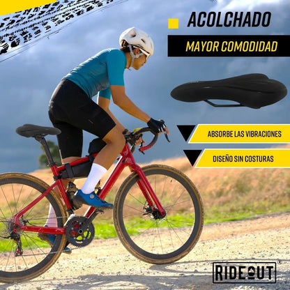 SILLÍN SPORT ERGONÓMICO CON CANAL CENTRAL