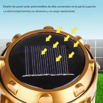 Lámpara Linterna Solar Multifuncional