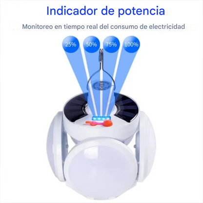 BOMBILLA LED SOLAR EXPANDIBLE