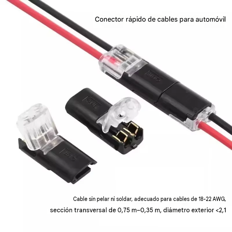 Conector LED D2 de Conexión Rápida x50 Piezas
