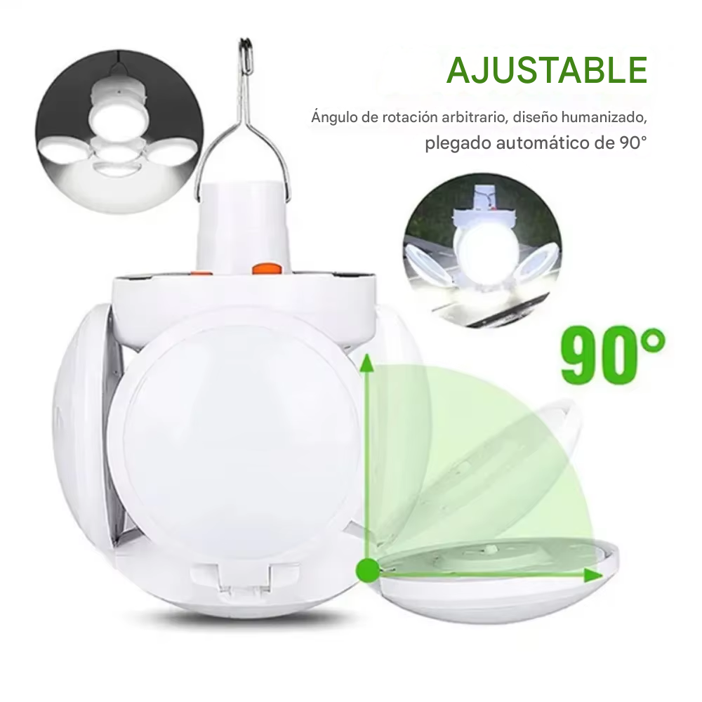 BOMBILLA LED SOLAR EXPANDIBLE