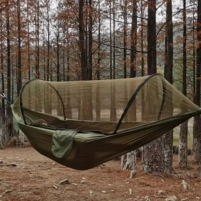 Hamaca Premium Con Toldillo Antimosquitos
