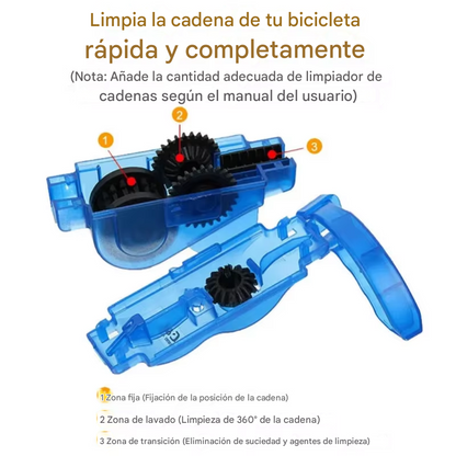 Kit de Limpieza para Cadena de Bicicleta