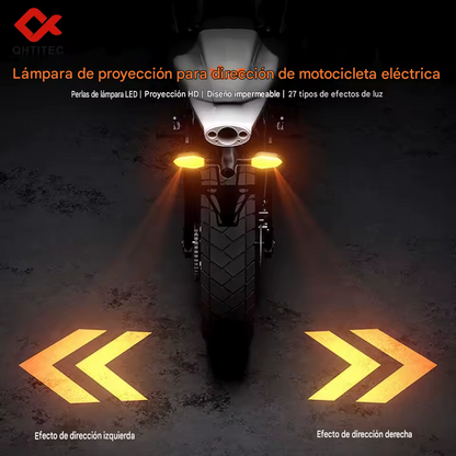 Direccionales LED Proyección de Flecha en el Suelo