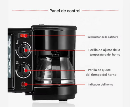 Horno Multifuncional 3 en 1