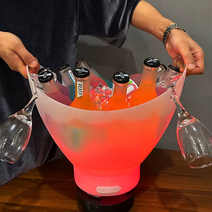 Hielera con Iluminación y Altavoz
