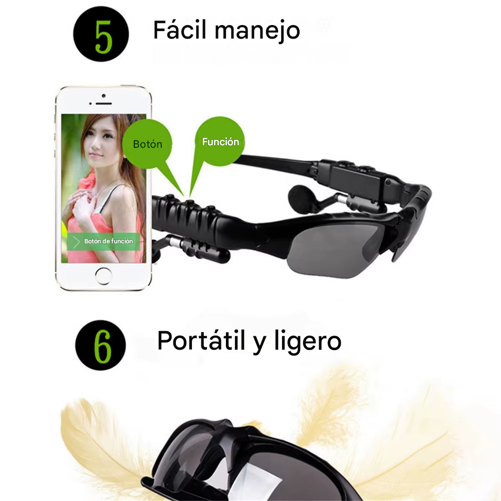 Gafas Multifuncionales Bluetooth