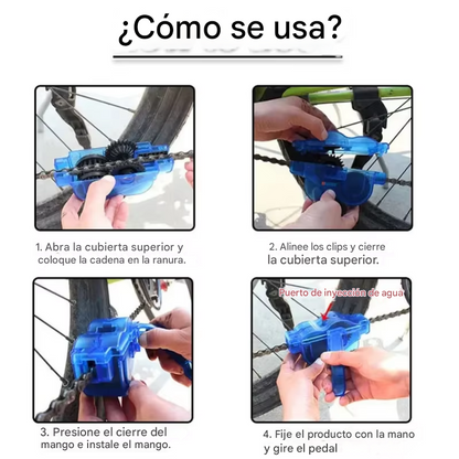 Kit de Limpieza para Cadena de Bicicleta