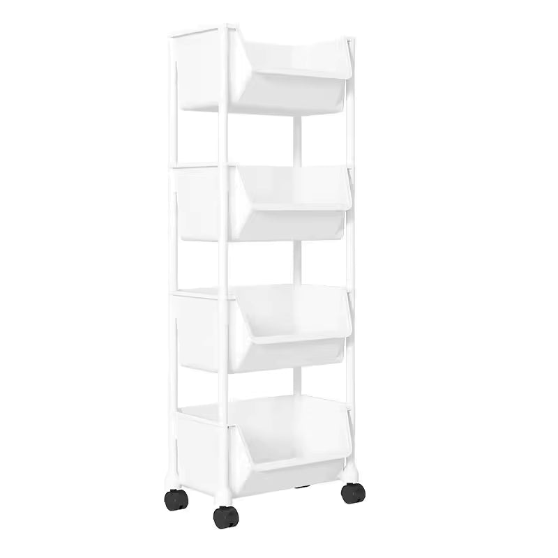 Carrito Organizador Multiusos de 3 Niveles con Ruedas
