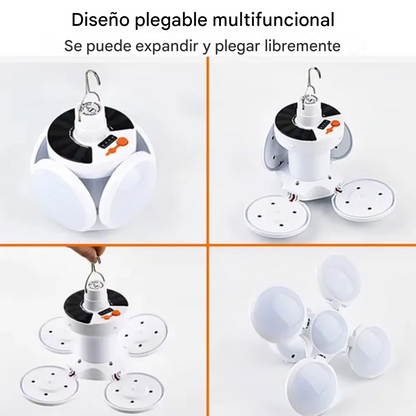 BOMBILLA LED SOLAR EXPANDIBLE