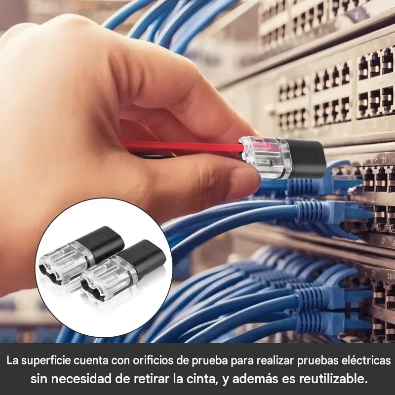 Conector LED D2 de Conexión Rápida x50 Piezas