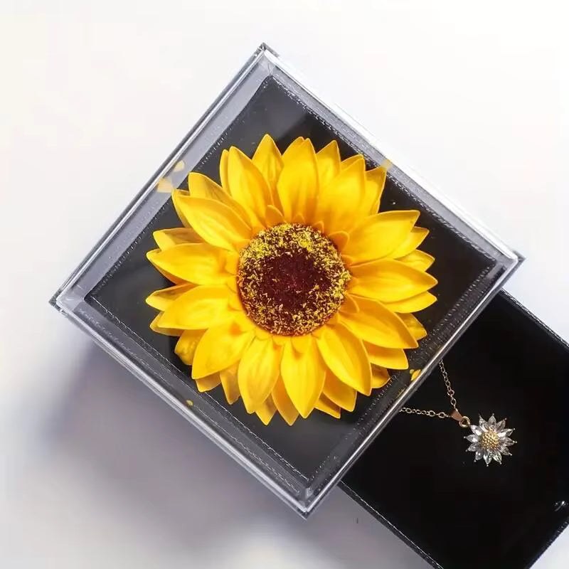 Set Collar Girasol [Estuche de Lujo GRATIS]